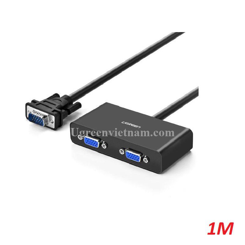 Ugreen 20918 1M 250Mhz Bộ chia VGA 1 ra 2 full hd 20918 20020918