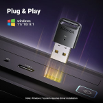 Thiết bị USB Bluetooth v5.4 Dongle cho PC chính hãng Ugreen 35058 cao cấp