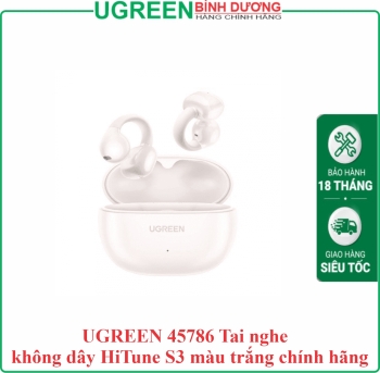 UGREEN 45786 Tai nghe không dây HiTune S3 màu trắng chính hãng