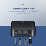 Bộ nhận và phát Bluetooth 5.0 hỗ trợ SPDIF Optical và APTX UGREEN 70158 Cao cấp