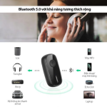 Bộ thu bluetooth 5.0 hỗ trợ APTX sử dụng trên ô tô, loa Ugreen 70304 chính hãng
