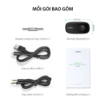 Bộ thu bluetooth 5.0 hỗ trợ APTX sử dụng trên ô tô, loa Ugreen 70304 chính hãng