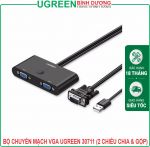 Bộ chuyển mạch VGA Ugreen 30711 (2 Chiều Chia & Gộp) 1M