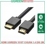 Cáp HDMI Ugreen 10107 Chuẩn 1.4 Dài 2M