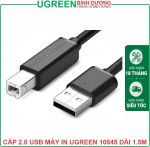 Cáp USB 2.0 Máy in Ugreen 10845 Dài 1.5M