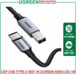 Cáp USB Type-C Máy in Ugreen 80805 Dài 1M