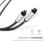 Cáp audio quang (Toslink, Optical) 3m Chính hãng Ugreen 10541