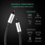 Cáp audio quang (Toslink, Optical) 3m Chính hãng Ugreen 10541