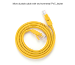 Cáp mạng đúc sẵn Cat5e 3M Ugreen 11232 màu vàng cao cấp