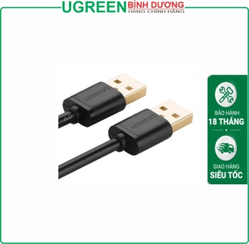 Cáp dữ liệu USB 2.0 2 đầu truyền dữ liệu giữa máy tính và ổ cứng USB dài 0.5m Ugreen ( 10308)