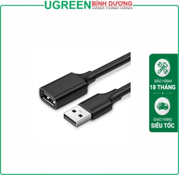 Cáp dữ liệu USB 2.0 nối dài truyền dữ liệu giữa máy tính và ổ cứng USB dài 5m Ugreen ( 10318)