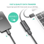 Cáp USB nối dài 25m có chíp khuếch đại Ugreen 10325 chính hãng