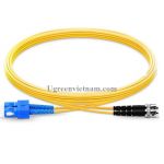 Ugreen 80323 3M SC-ST Màu vàng Cáp nhảy quang Single mode Duplex Fiber NW227 20080323