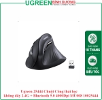 Ugreen 25444 Chuột Công thái học không dây 2.4G + Bluetooth 5.0 4000Dpi MU008 10025444