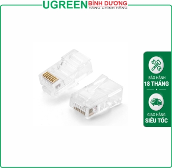 Đầu nối RJ45 cho dây CAT6 ( 50 chiếc/túi) Ugreen ( 50962)