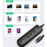Hub chuyển đổi USB Type-C ra 4 cổng USB 3.0 Ugreen 10916 cao cấp
