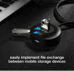 Bộ chia 4 cổng USB 2.0 Ugreen 20277 (màu đen)