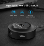 Bộ chia 4 cổng USB 2.0 Ugreen 20277 (màu đen)