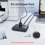 Hub USB 3.0 ra 4 cổng dài 50cm chính hãng Ugreen 20290 cao cấp