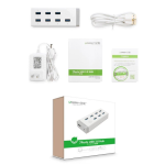 Hub đa năng gồm 7 cổng USB 3.0 Ugreen 20296 kèm sạc điện thoại, máy tính bảng...