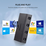 Bộ chuyển 4 máy tính dùng 1 máy in cổng USB 2.0 Ugreen 30346 cao cấp
