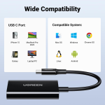 Đầu đọc thẻ SD/TF USB 3.0 chuẩn Type-C Ugreen 35622 cao cấp (hỗ trợ thẻ 2TB)