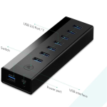 Bộ HUB chia 7 Cổng USB 3.0 Có Nguồn 5V/2A Ugreen 40522 cao cấp