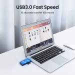 Đầu đọc thẻ USB 3.0 hỗ trợ SD/TF/CF/MS chính hãng Ugreen 50541 cao cấp