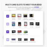 Đầu đọc thẻ USB 3.0 hỗ trợ SD/TF/CF/MS chính hãng Ugreen 50541 cao cấp