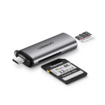 Đầu đọc thẻ nhớ USB type-C cho thẻ SD/TF chính hãng Ugreen 50704 cao cấp