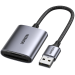 Đầu đọc thẻ SD/TF chuẩn USB 3.0 Type-A Ugreen 80887 vỏ nhôm cao cấp