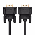 Cáp cổng Com Rs232 9 chân âm sang Com 9 chân âm (9F/9F) dài 1,5m chính hãng Ugreen 20149 cao cấp
