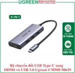 Bộ chuyển đổi USB Type C sang HDMI và USB 3.0 Ugreen CM500 50629