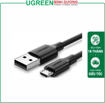 Cáp dữ liệu USB 2.0 sang micro USB ,truyền dữ liệu từ máy tính ra điện thoại, dài 1.5M Ugreen ( 60137)