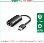 Cáp chuyển USB 2.0 to LAN 100Mbps Ugreen 15632 CM650