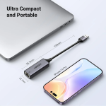 Cáp chuyển USB-A 3.0 to Lan 10/100/1000Mbps Ugreen 15736 vỏ nhôm cao cấp