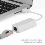 Cáp USB to Lan 2.0 cho Macbook, pc, laptop hỗ trợ Ethernet 10/100 Mbps chính hãng Ugreen 20253